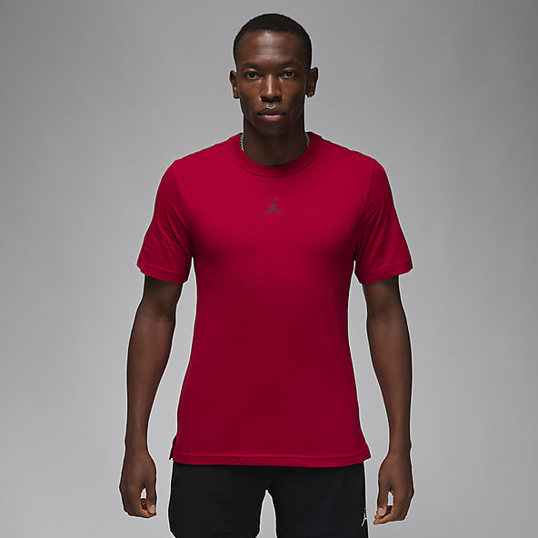 Nike jordan red t shirt discount